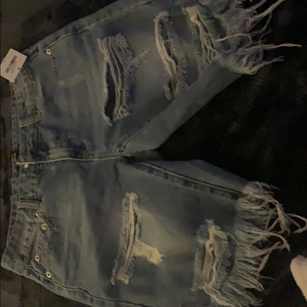 jean shorts